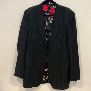 Howe blazer. Vintage 2007. Lightly worn , amazing inside artwork. 44R